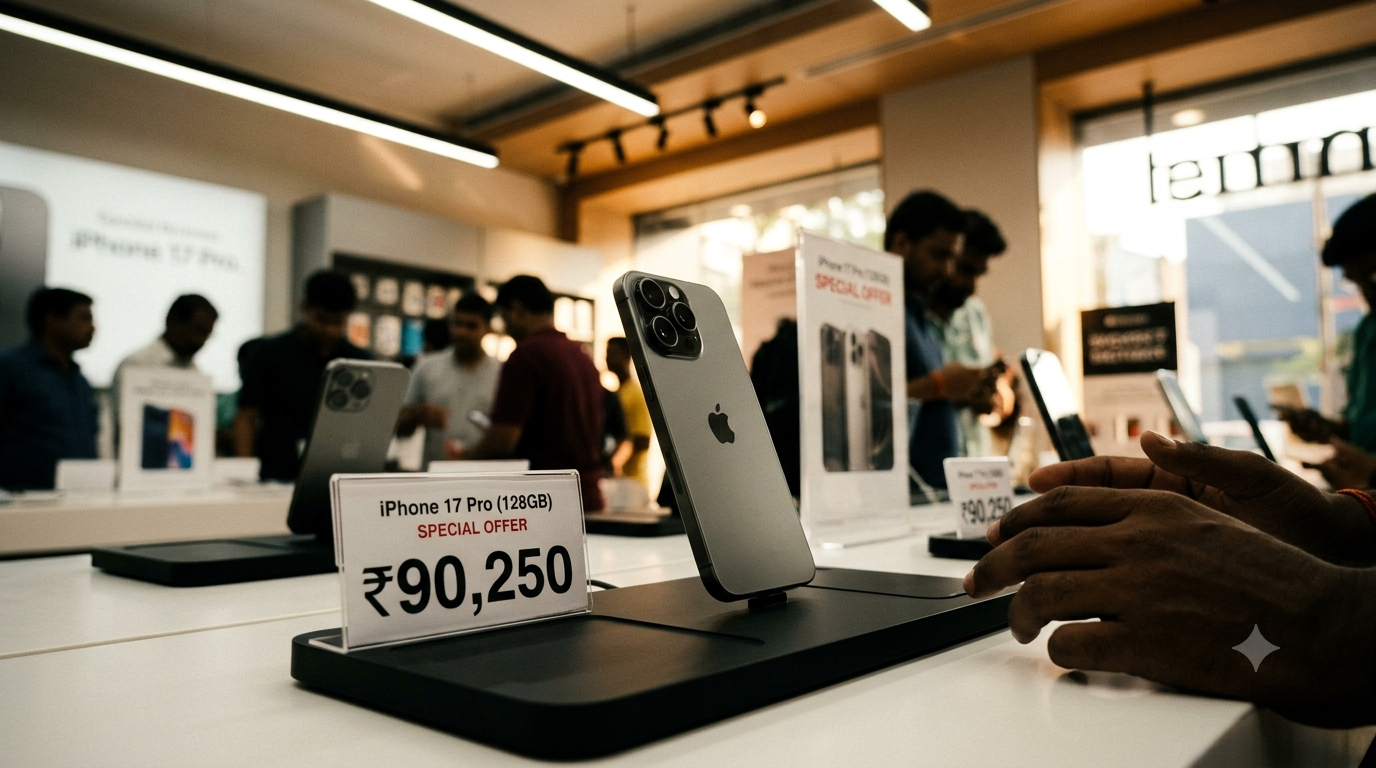 iPhone 17 Pro Price Crashes to ₹90,250: Is This the Best Time to Buy?