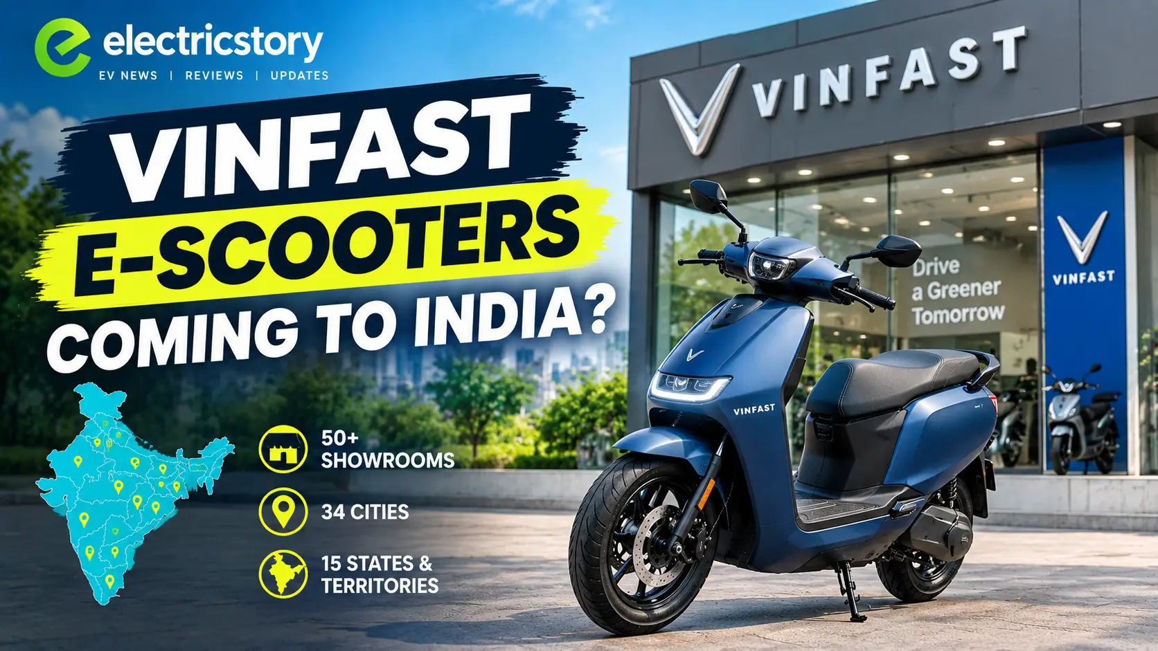 VinFast electric two-wheeler expansion planned across Indian cities